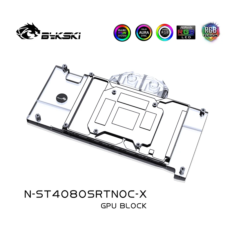 Bykski N-ST4080SRTNOC-X GPU บล - Rtx 4080 Water Cooling Block บทวิจารณ์และราคา